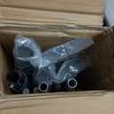 EMART 10x10 ft Heavy Duty Banner Backdrop Stand Kit, Adjustable Frame for Step and Repeat Backdrops, Ideal for Photography, Trade Shows, and Photo Booths (Black)