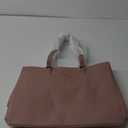 Laptop Tote Bag for Women 15.6 Inch Waterproof Leather Computer Bags Women Business Office Work Bag Briefcase Light Purple