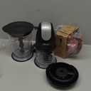 Ninja QB1004 Blender/Food Processor with 450-Watt Base, 48oz Pitcher, 16oz Chopper Bowl, and 40oz Processor Bowl for Shakes, Smoothies, and Meal Prep,Black