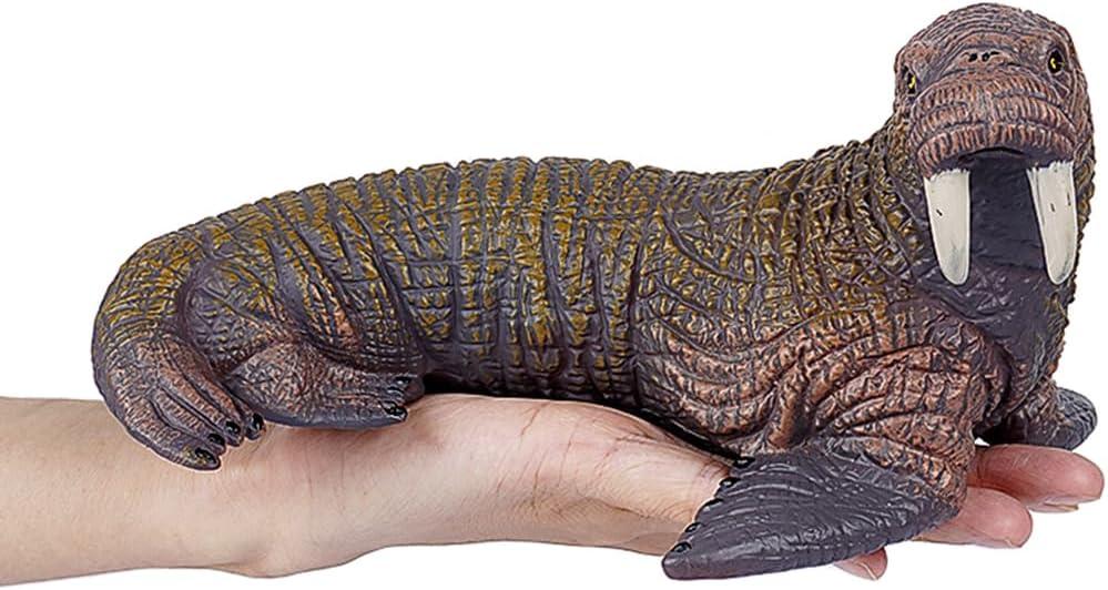 Simulated Sea Animal Toys for Kids Big Ocean Animals Toys Large Size Ocean Sea Marine Animal Figures Soft Filled Rubber Sea Educational Toys/Walrus