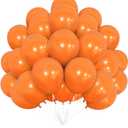 Orange Balloons, 42 Pcs 12 Inch Orange Latex Balloons for Theme Birthday Party Wedding Baby Shower Halloween Valentine's Day Bridal Shower Festival Graduation Decorations