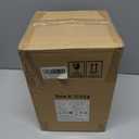 JHY DESIGN Hanging Lamp Black Battery Powered Decorative Pendant Lamp Metal Cage Battery Lamp with 6 Hours Timer for Bar Bedroom Garden Parties Patio Indoor Outdoor Living Room(Geometry) (9.5 inches, Geometry)