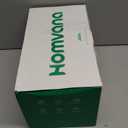 Homvana Small Humidifiers for Bedroom - 2 Packs 1.5L Cool Mist Top Fill Humidifier for Baby Nursery, Essential Oil Diffuser, 3 in 1 for Home Plants Offices and Grow Tents, 7 Color Lights, Ultrasonic