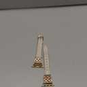 TOYOUTHS Compatible with Apple Watch Bands Women 38/40/41/42mm Dressy Slim Leather Strap with Celtic Knot Interlock Buckle Bracelet for iWatch Series 11 10 9 8 7 6 5 4 SE 3 2 1, Starlight/Rose Gold