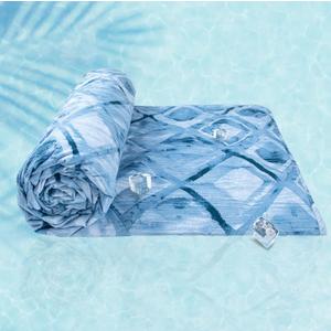 ZonLi Cooling Blankets for Hot Sleepers,All-Season Lightweight Cooling Blanket for Night Sweats,Cool Blanket Absorbs Body Heat to Keep Cool，Q-Max 0.45 Summer Blanket for Bed Sofa Couch,Rhombus Lattice