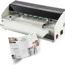 Mxmoonant 3-in-1 Electric Creasing Machine 18 1/2"(470mm) Paper Creaser Scorer Perforator Cutter for Cards Invitations Tickets 110V