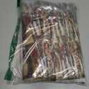 Ganeen 60 Pcs 10 x 10 Inch Vintage Christmas Quilting Fabric Squares Santa Snowman Fat Patchwork Precut Strips Watercolor Nutcracker Fabric Bundles for Winter Xmas DIY Craft Sewing Handmade Material