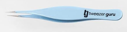 Tweezer Guru Ingrown Hair Tweezers - Pointed Precision Tweezers for Eyebrows & Ingrown Hair Removal - Blackhead and Splinter Tweezer with Sharp Needle Nose Point