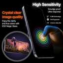 3 x HD Screen Protector for iPhone 11 / XR Screen Protector Easy Installation, Premium Military Grade Shatterproof Tempered Glass Full Coverage Protection, Anti Fingerprint, No Bubbles, No Dust, 2 Packs (Black)