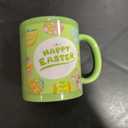 Maxdot 8 Pieces Easter Mugs 12 oz Mug Set Coffee Mugs with Handle Ceramic Matching Mugs for Home School Office Table Centerpieces Housewarming Holiday Party Gift (Bright)