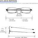 REAVEE 3 Pack Folding Reading Glasses with Keychain Compact Bags Women Men Blue Light Blocking Spring Hinge Portable Pocket Readers,Black Grey and Blue 0.0