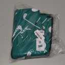 Suobstales Golf Cart Seat Covers/Seat Towel, Breathable Golf Cart Seat Cushions Golf Blanket Golf Club Car Accessories (Green Golf 1)