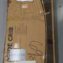 3 in 1 Baby Bassinet Bedside Sleeper, Bedside Crib for Baby, Adjustable Baby Bassinet with Wheels, Storage Basket, Mattress, Easy Assemble & Folding Portable Baby Cradle (Grey)