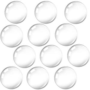 2 x Door Stoppers for WallAOPANDA Wall Protectors from Door knobs for Door Handle Guard Silencer Self Adhesive,Reusable Clear Rubber Guard Door Bumpers for Wall Protector(2 in*0.31 in,12Pcs)