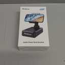 TechGlow Foldable Cellphone Stand with Bluetooth Speaker and Charging Function Birthday Gifts for Men Women Mother Father Boy Girl Teens Cool Tech Gadgets (Black)