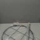 2 Pack 18.9" x 23.6" Large Peony Cage and Support Durable Round Plant Support Ring Tall Plant Cage for Outdoor Peony Floral Tomato Vegetable, Enhances Planting Success with Secure Grounding