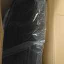 LASFIT Floor Mats for Ram 1500 2019-2024 Crew Cab with Rear Under-Seat Storage Bucket Seat (NOT Fit for Classic Model), 4 Full Size Doors All Weather TPE Custom Fit 1st & 2nd Row, Black