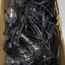 Outdoor String Lights LED Patio-Light - 100Ft Outside Waterproof Dimmable Porch Lights with Remote Shatterproof S14 Bulbs Outside Hanging Light Connectable Lighting for Gazebo Backyard Bistro Pergola