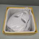 Red Light Therapy Mask for Face, 7 Custom Modes with 850nm Infrared & 630nm Red Light, Portable LED Face Mask Light Therapy with Timer for Home Use, White