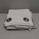 Natural Cream Linen Curtains 100 Inch Length 2 Panels for Living Room Bedroom, Light Filtering Sheer Curtains 100 Inches, Modern Farmhouse Grommet Semi Sheer Soft Privacy Drapes