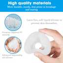 Nasal Mask Cushion for AirFit N20, 2 Packs Reliable Seal & Perfect Fit for Nasal Pillow Mask Cushions - Replacement Supplies (L)