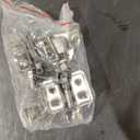 ALBAD Coffee Bar Cabinet with Drawer, Robot Vacuum Hidden Cabinet, 69" Tall with Adjustable Shelves, Open Storage Shelves, White Rustic Accent Console for Kitchen, Dinning Room