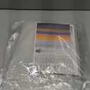 Grey/Eggshell Curtains. 52Wx84L