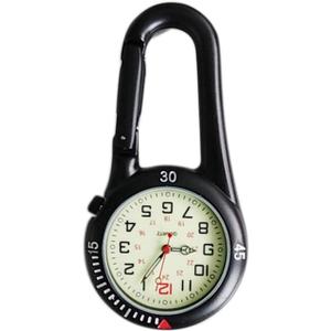 Amyto Clip On Outdoor Quartz Watches Carabiner Watches Come with Extra Battery