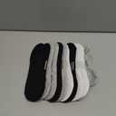 Comfoex 12 Pairs Girls No Show Socks Cotton Non Slip Mesh Low Cut Ankle Invisible Kids Socks With Grips, Size: 7-10 Years