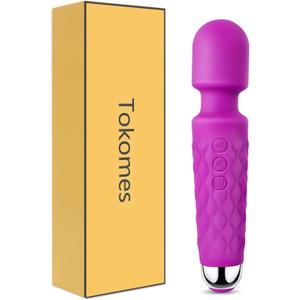 Personal Wand Massager, Power Wand Wireless Rechargeable Handheld Vibrating Massager, Body Massaging for Woman Back Neck Muscle Aches