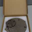 Indoor Wooden Plant Stand Holder for Sill, Desktop, - Single Flower Pot Rack for Small Plants - Unique Tree Root Design Elevate Your Plants in Style and Provide Additional Sunlight Brown Black