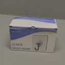 Adhesive Hooks, 32 Pack 33lb(Max) Sticky Hooks, Transparent Reusable Removable Adhesive Hooks for Hanging, Wall Hooks for Hanging Can be Use for Kitchen Bathroom Shower Outdoor Home Improvement