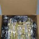 Bedwina Gold Trophy Award Mini Trophies Bulk - (Pack of 12) 6 Inch Tall Plastic Golden Statue Award, Party Themed Decorations, Winners or Appreciation Gifts Game Prizes for Adults & Kids