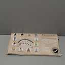 Volnamal Legging Organizer for Closet, Metal Yoga Pants Hangers 2 Pack w/10 Clips Holds 20 Leggings, Space Saving Hanging Closet Organizer w/Rubber Coated Closet Organizers and Storage, Black