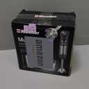 Mueller Multistick 5-in-1 Immersion Blender Handheld, 12 Speed Hand Mixer - Turbo Boost, Heaviest Duty Copper Motor, Titanium Blades Hand Blender, Milk Frother Wand, Whisk, Beaker, Chopper, Grey