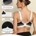 COMFELIE Seamless Wireless Bra for Busty Women No Underwire Lightly Lined Deep V T-Shirt Bralette Underarm-Smoothing (XXL)