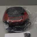 G Keni Portable CD and Cassette Player Boombox Combo, Casette Tape Recorder with Remote, AM FM Radio, USB Playback with Earphone Jack, 5.1V Bluetooth Speaker, Battery Operated/AC Powered for Home(Red)