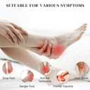 Upgraded Plantar Fasciitis Night Splint (Black-Plus)