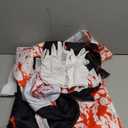 Movie Cosplay Costume Jumpsuit Uniform Outfit Full Set Halloween With Neck Mask. Size M