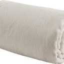 Bedsure GentleSoft Bedding Fleece Blanket for Girls and Boys - Soft Cozy Cute Small Throw Blankets for Travel, 43x55 Inches, Linen