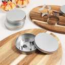 2 x PRETYZOOM Set of 12 Korean Sugar Candy Making Tools, Dal-gona Stainless Steel Cookie Cutters Game Kit Mold with Umbrella, Triangle, Star Round Biscuit Mold for Christmas, Valentine's Party Kits