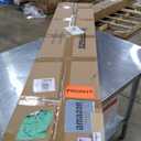 LITBM RV Bunk Ladder, 67in Integrated Heavy Duty Steel Camper Bunk Bed Ladder with Anti-Slip Rubber Pads and Hooks, 450LBS Capacity