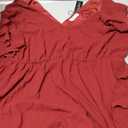 Talisea Womens Plus Size Long Dress Chiffon High Low Split Ruffle Evening Bridesmaid Wedding Guest Formal Maxi Dresses (Red) 18 Plus