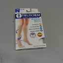 Truform 20-30 mmHg Compression Stockings for Men and Women, Knee High Length, Closed Toe, Beige, Medium