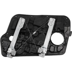 Dasbecan Front Left Driver Side Power Window Regulator with Panel Compatible with Hyundai Sonata 2011 2012 2013 2014 Sedan Replaces 752-928 82471-3Q000 Without Motor