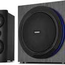 Elimavi Computer Speakers with Subwoofer, 2.1 PC Speakers with Powerful Bass and 120W Peak Power,Bluetooth 5.3, Aux/RCA/Optical/Coaxial,in for Desktop, Monitor, Gaming