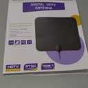 DAANT TV Antenna Indoor Long Range, Supports 4K 1080p Smart TV Signal Reception with 16ft HDTV Coax Cable