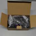 Outdoor String Lights 25 Feet G40 LED Patio Lights, Plug-In, 13 Plastic Edison Bulbs (1 Spare), Waterproof Connectable Hanging Light for Backyard Porch Balcony Party Decor, E12 Base, Black