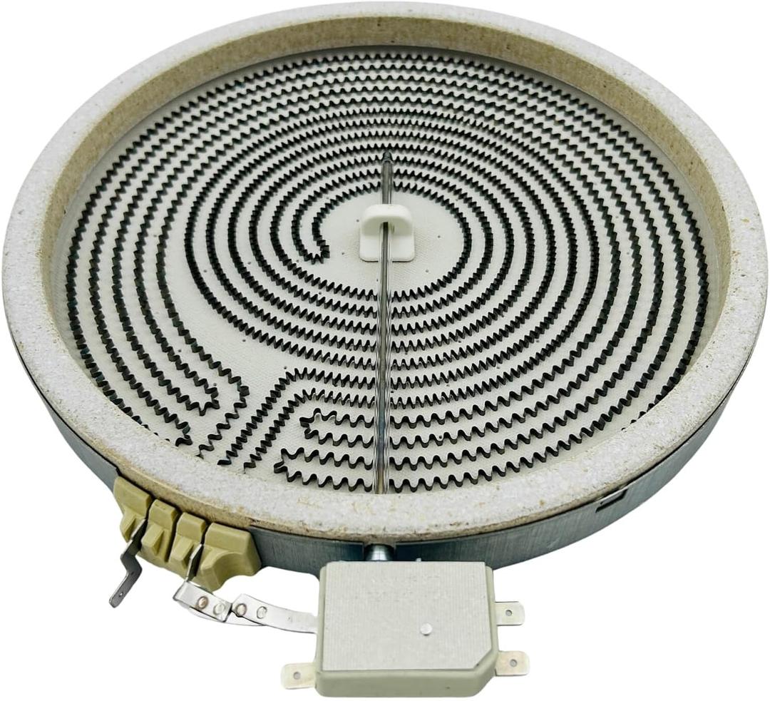 Superior W11047722 8523692 and W10248262 Radiant Surface Element 10 inch For Whirlpool, Maytag, IKEA, Amana, Kenmore - Replaces W10248262, WP8273992, PS11775308, AP6041999 Electric Stove Parts