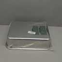 Stainless Steel Cats Litter Box, 4" Height Litter Box for Small Animals, Easy Entry, Easy to Clean, Non Stick Smooth Surface